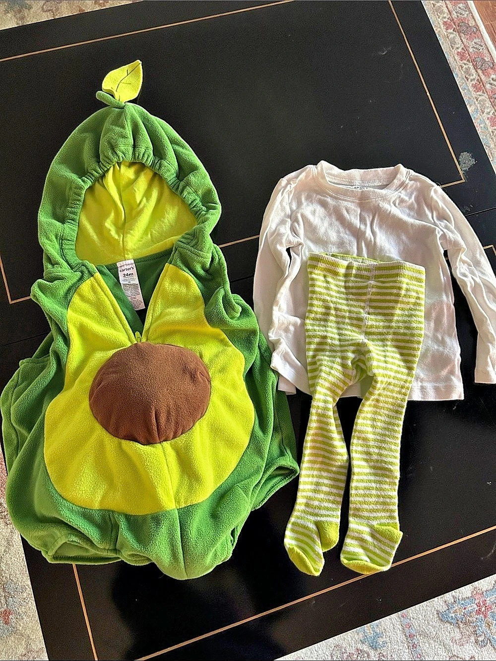 carter's Little Avocado Halloween Costume Green & Yellow Baby 24M